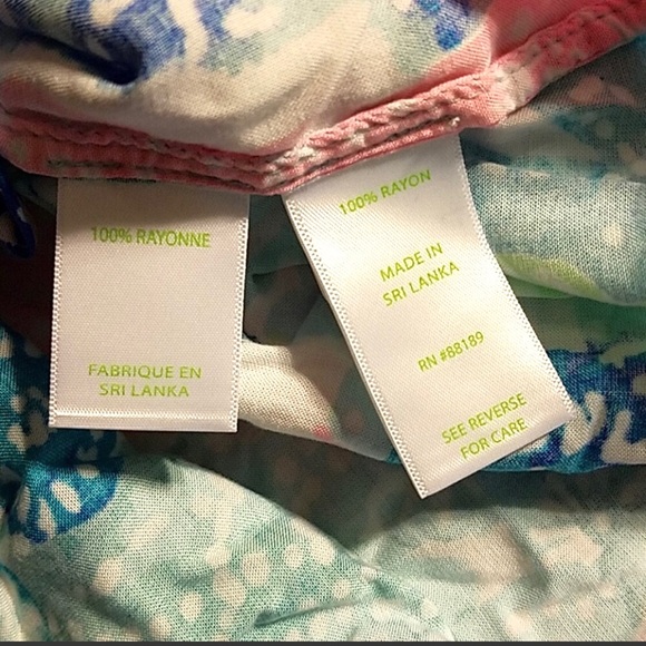 Lightly used Lilly Pulitzer Lillith tunic dress boho M - Picture 6 of 7